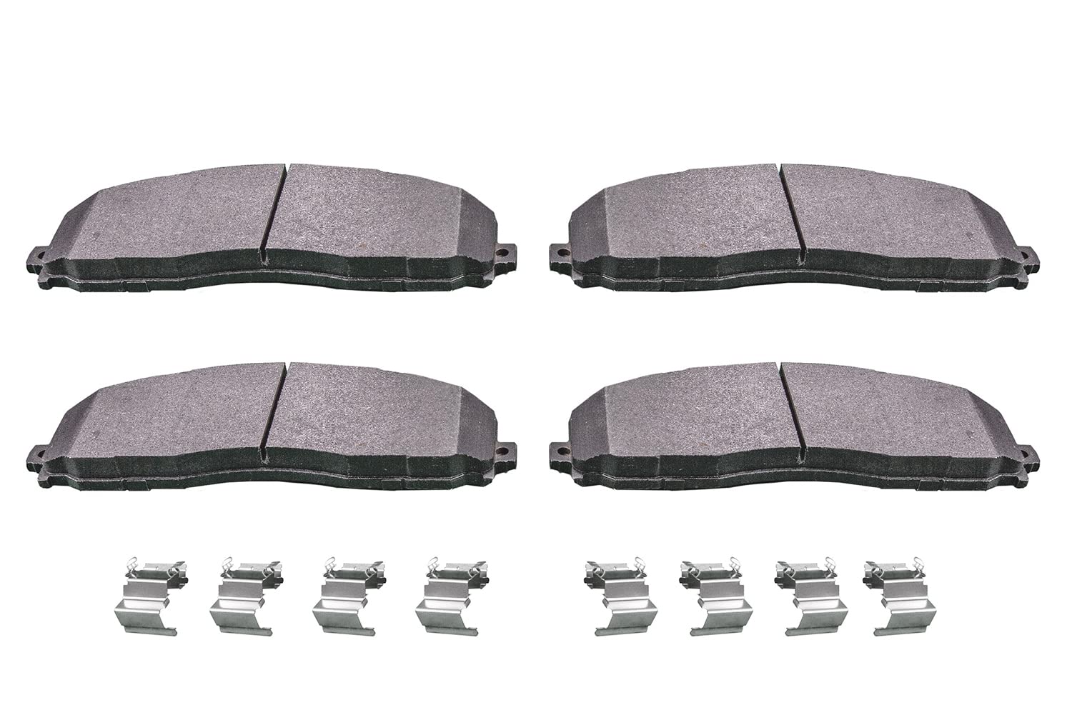 Font D1680 Semi-Metal Brake Pads for Ford, 2013-16 F-250 Super Duty, 2013-16 F-350 Super Duty, 2013-16 F-450 Super Duty