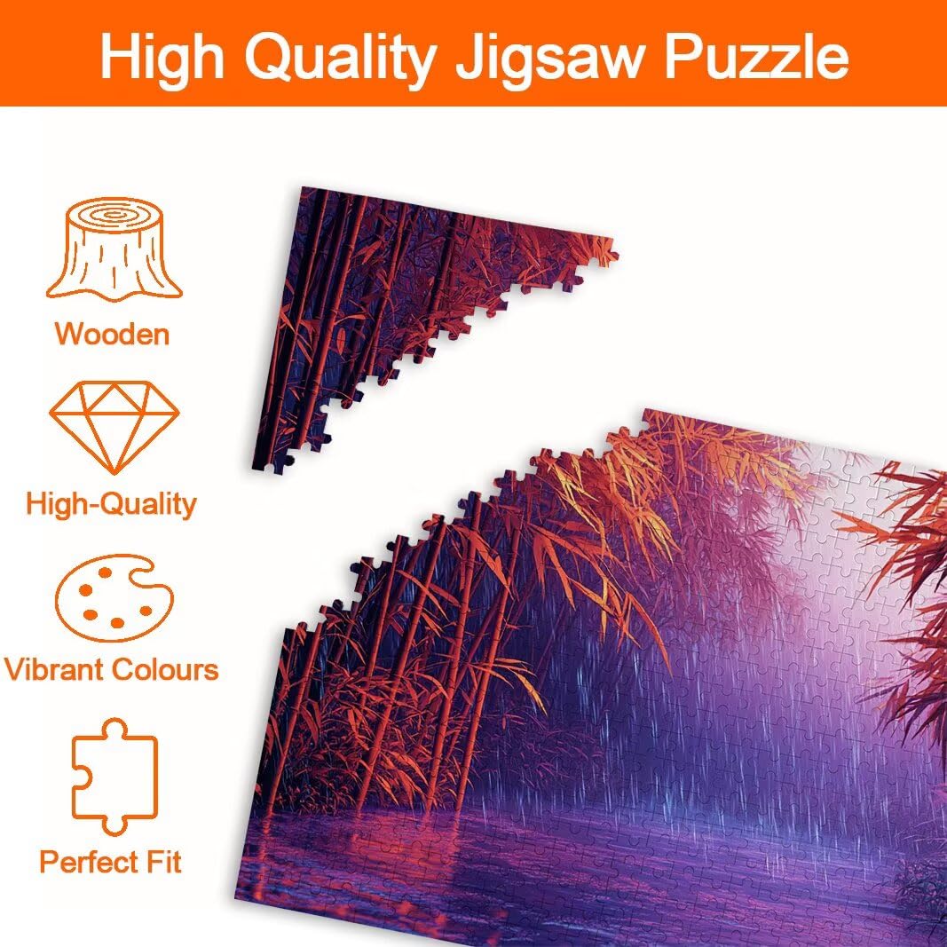Puzzle Bosque, Puzzle 2000 Piezas, Rompecabezas, Regalo Mujer, Decor -8164