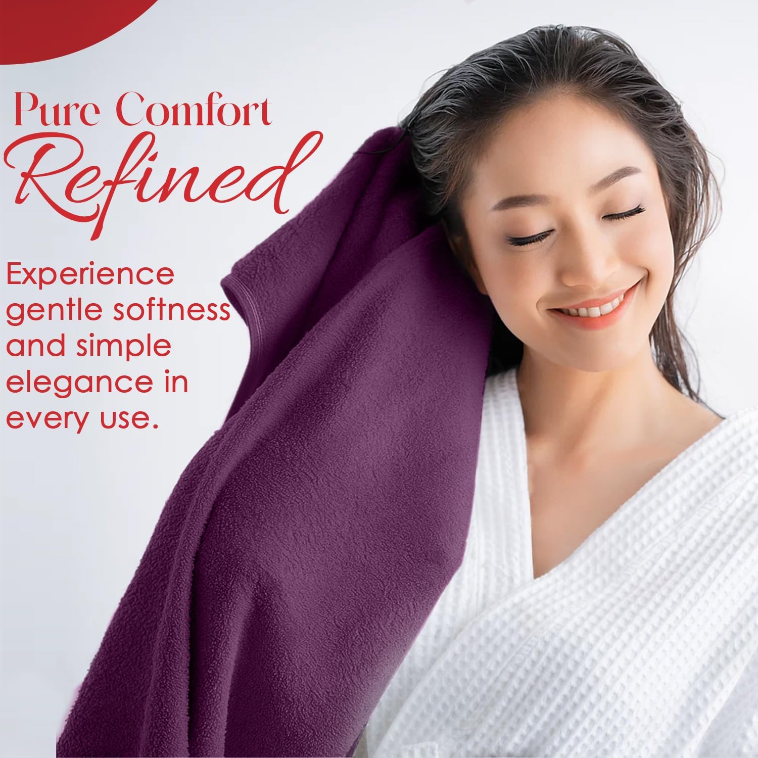 RIVERSIDE 10 Pc Towel Bundle – Includes 2 Bath Sheets (35x70”) + 8 Pc Towel Set [2 Bath Towels (27x54”), 2 Hand Towels (16x28”), 4 Washcloths (12x12”)] – 100% Cotton, Soft, Absorbent & Durable