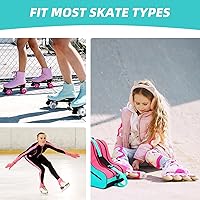 Vista 6 de Breathable Skate Bag with Adjustable Shoulder Strap - Large Capacity Fits Inline, Ice & Most Roller Skates