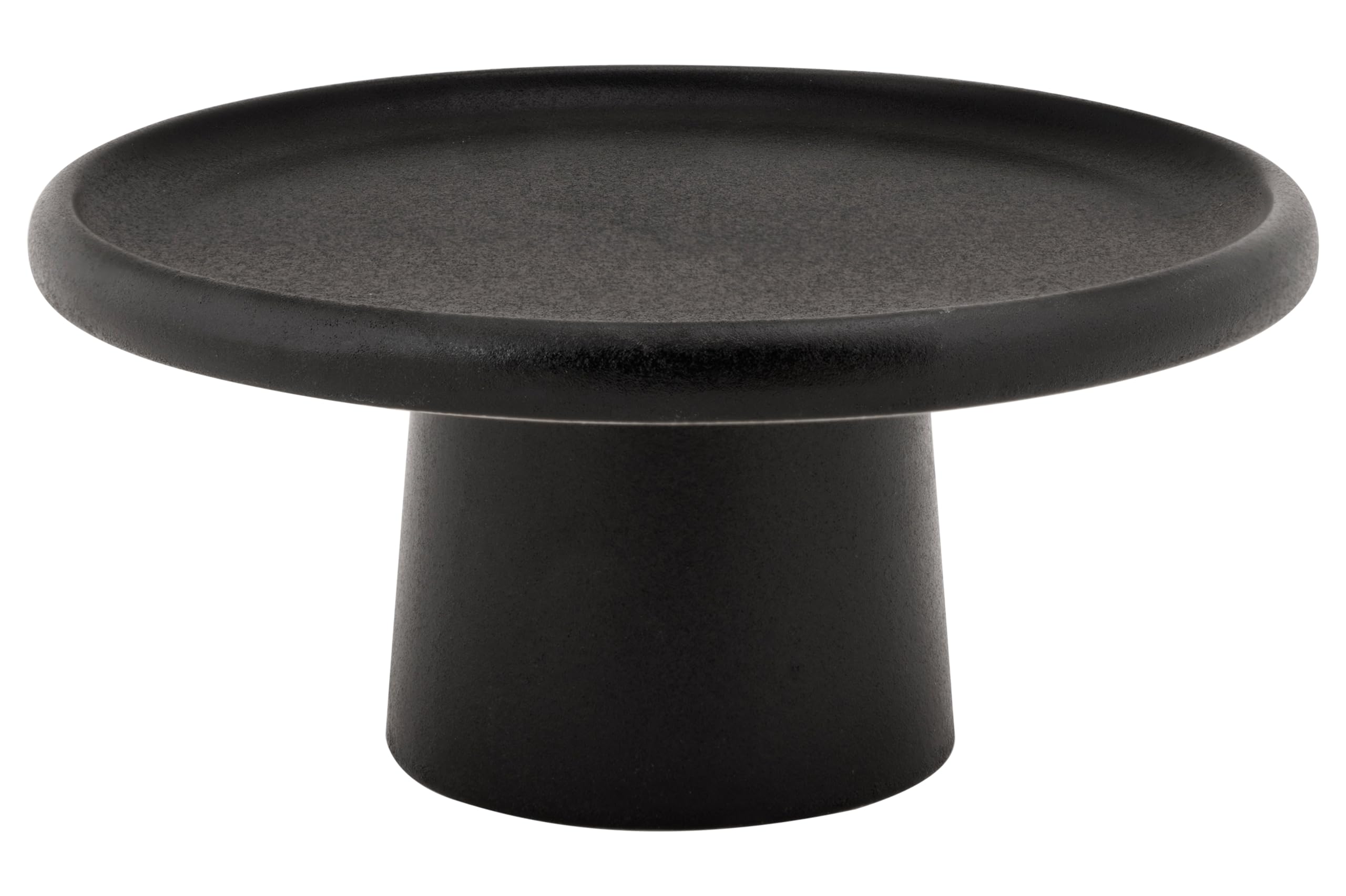 Cosy & Trendy Ellips Stoneware Standing Pie Dish, Black, D15,5Xh7 Cm