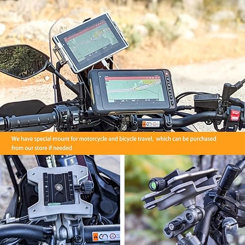 Miniatura 8 de X70 - Tablet resistente para motocicleta y bicicleta, cámara de navegación, monitor de campo, tableta Android ultra brillante de 7 pulgadas, octa