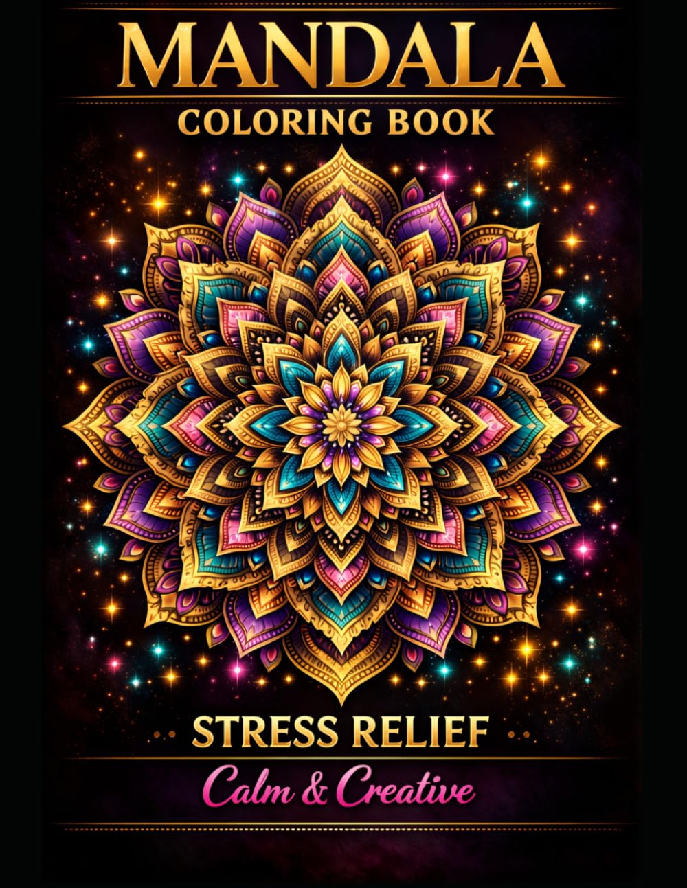 Stress Relief Mandalas Painting