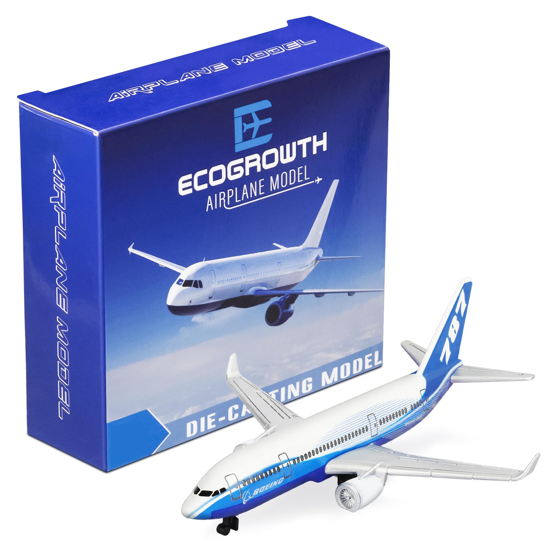 EcoGrowth Model Airplane Boe ing 787 Plane Model Plane Airplane for Collection & Gifts