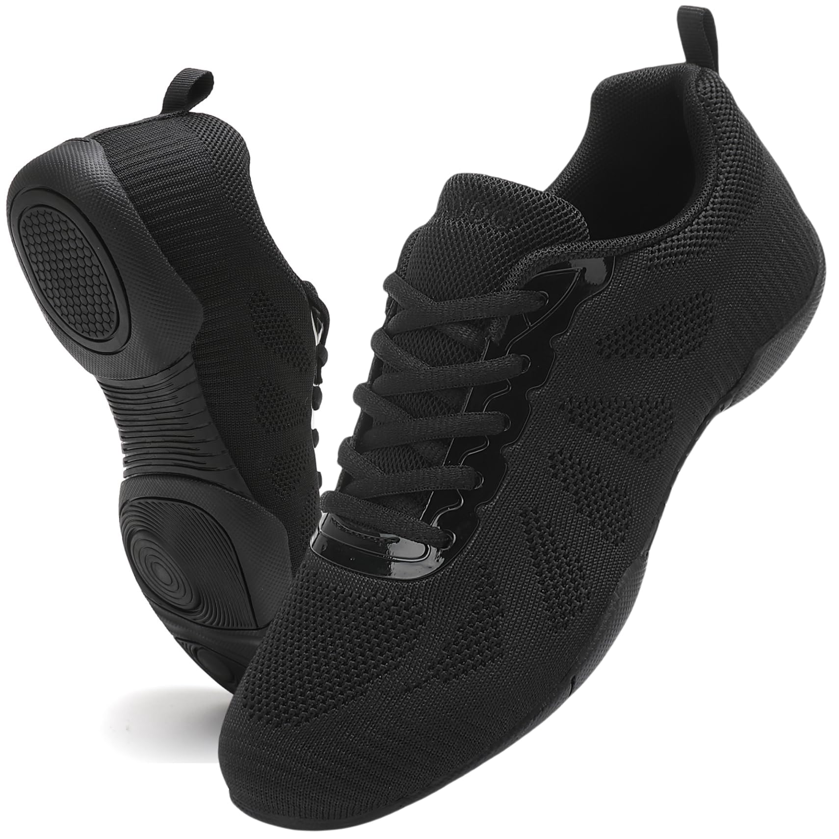 Cheerleading Cheer Chaussures de Danse pour Femme et Fille Anti-dérapant Cheerleader Flexible Gymnastique Yoga Compétition Sneakers