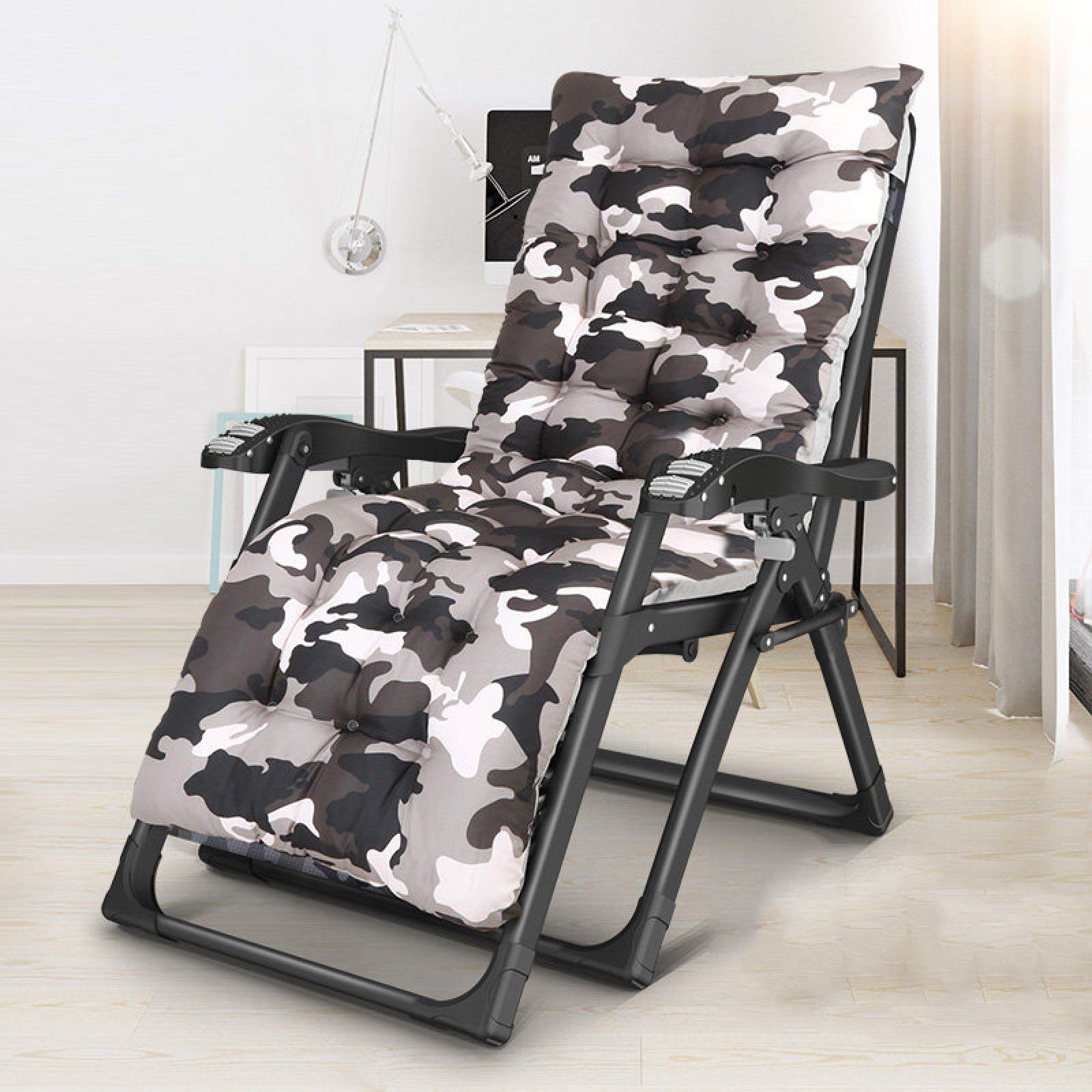 Chaise longue inclinable pour terrasse et sieste d'été au jardin