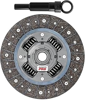 ClutchMaxPRO Performance Stage 1 Clutch Disc Plate with Alignment Tool Compatible with 1993-1995 Honda Civic Del Sol 1992-2005 Civic 1.5L 1.6L 1.7L D15 D16 D17 (CPLC54021R1DEAT-08022-ST1)