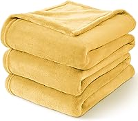 Vista 101 de BEDELITE Fleece Blanket White Throw Blanket for Couch & Bed, Luxury Plush Cozy Fuzzy Blanket 50" x 60", Super Soft Warm Lightweight Throw Blanket