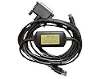 Washinglee USB Programming Cable Compatible for Mitsubishi PLC FX and A Series F2/A00/A1S and FX2N/1N/1S, for USB-SC09 Replacement, 6 FT