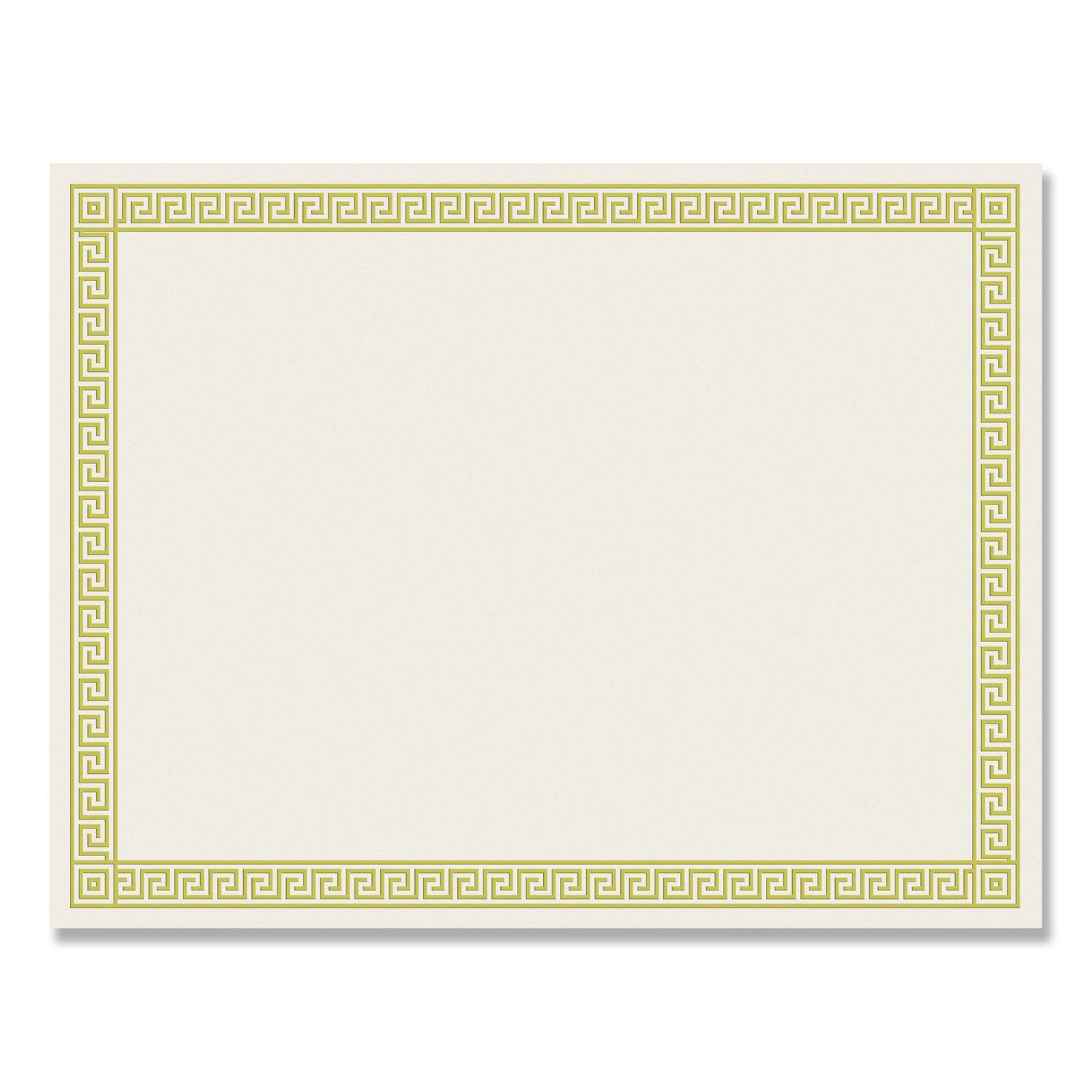 Great Papers. Channel Border foil certificate, 12 count, 21,6 x 27,9 cm (963070)