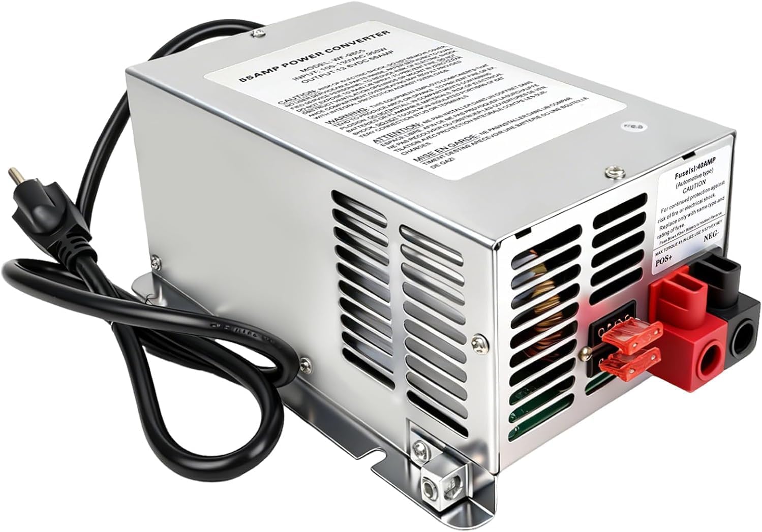 Lalf WF-9855 RV Power Converter Main Board Assembly 55 Amp for RV Trailer Camper Replace for RV Trailer Camper 9800 Series WF-9855-AD