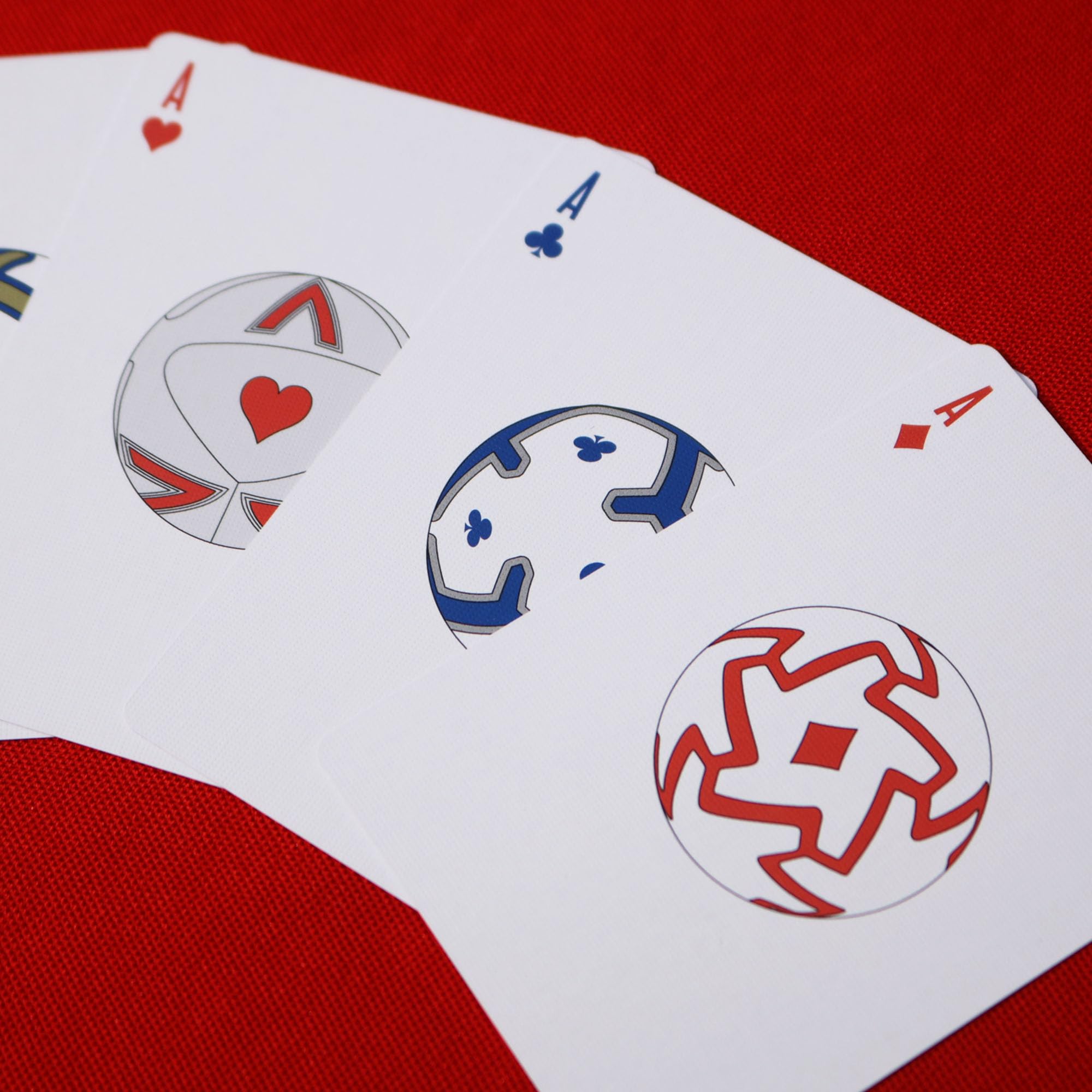 Boot & Ball Crystal Palace Playing Cards, Red and Blue, 8.8 cm x 6.3 cm - Image 4