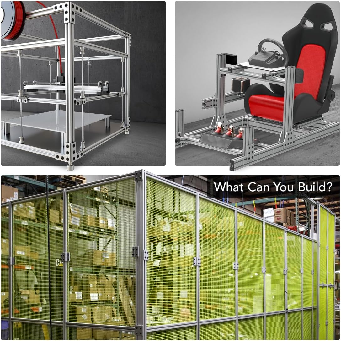 8020, 3670, 10 Series 1/4-20 Stainless Steel SS Roll in T-Nut with Ball Spring 80/20 T Slot Accessories for Aluminum Extrusion Hardware Nuts (10 Pack)
