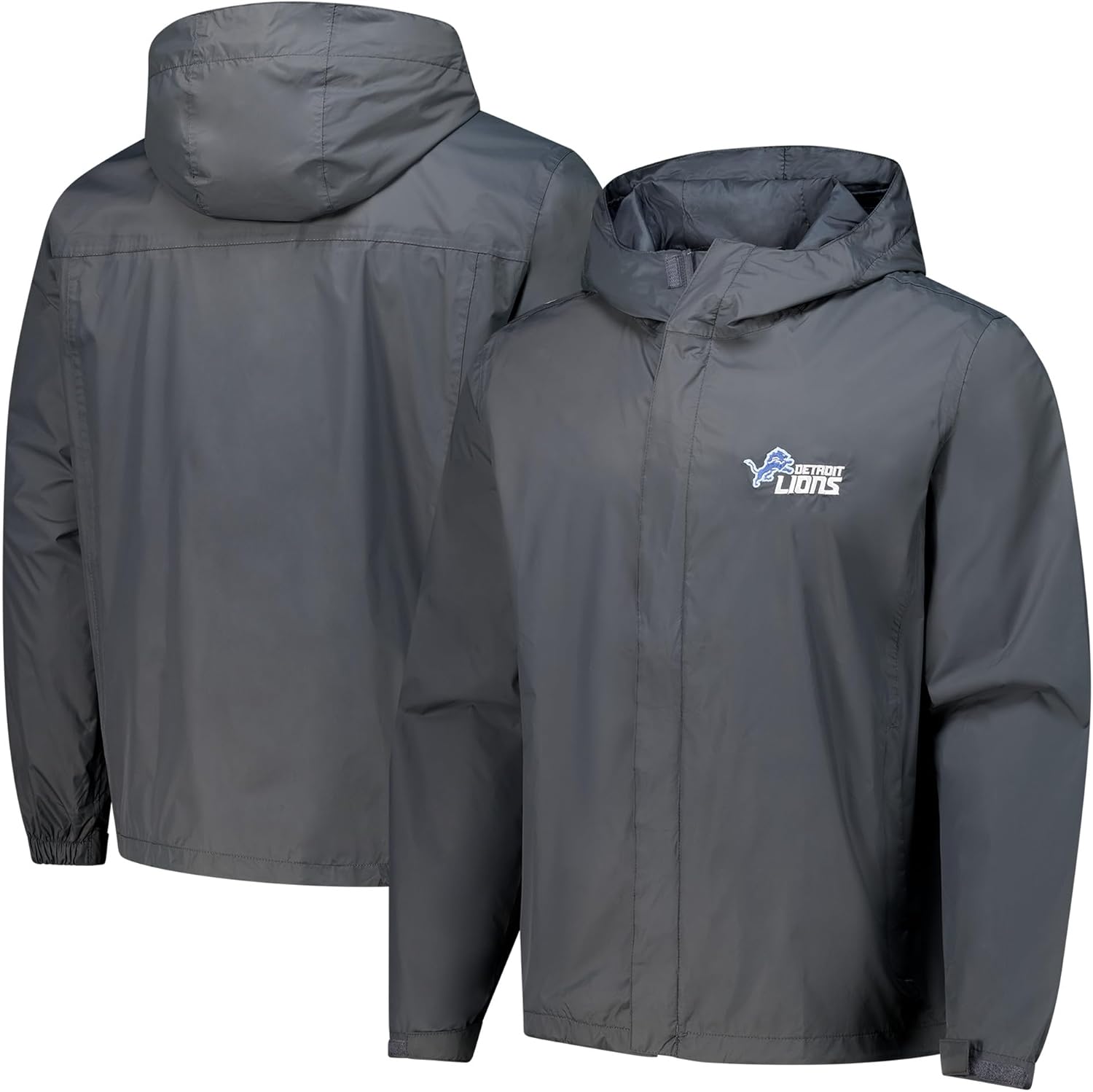 Dunbrooke Men's NFL Tropic Waterproof Packable Full-Zip Hoodie Jacket