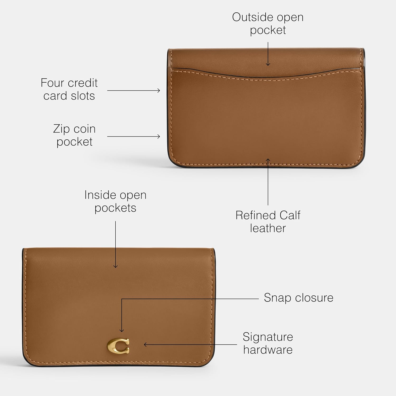 Coach Essential Slim Card Case - Image 3