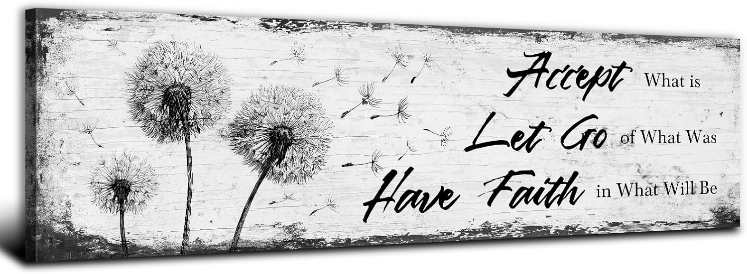 Large Bless the Food Before Us Wall Decor Dining Room Wall Art Christian Decor Kitchen Picture Rustic Family Signs Home Decor Vintage Bible Verse Quotes Painting Poster Artwork Decorations 14x48"