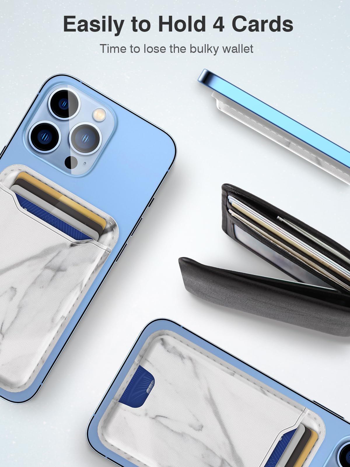 Magsafe Wallet Cards MagSafe Wallet For IPhone Leather Card