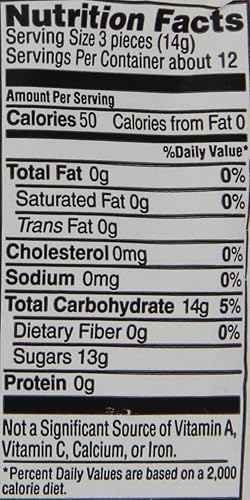 Vista 25 de Claeys Licorice Hard Candy 6 Oz No 671