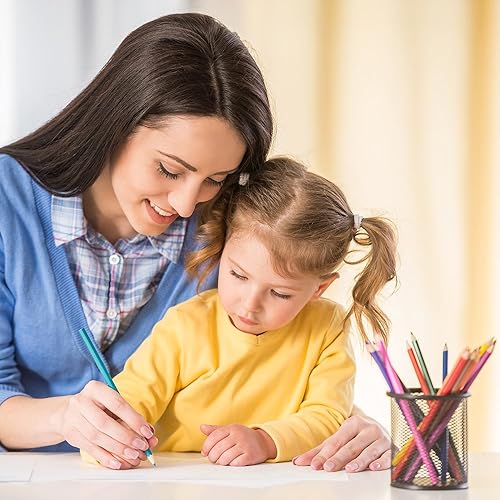 Miniatura 4 de ArtCreativity Lápices multicolores, paquete de 24 lápices de colores preafilados para niños y adultos, ideales para proyectos de arte escolares,