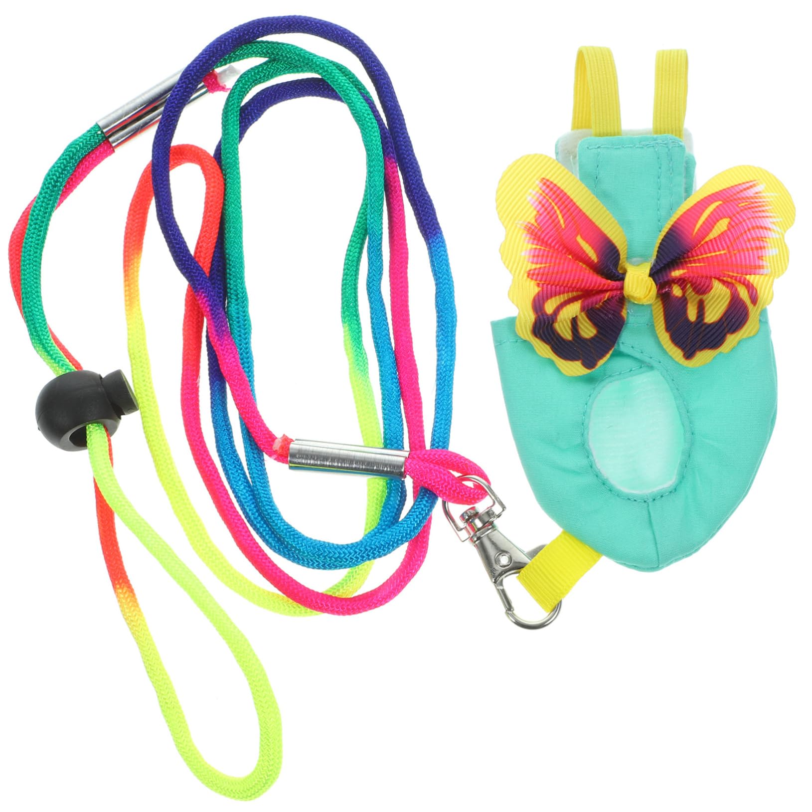 Happyyami 5sätze Fluganzug Mit Wiederverwendbare Vogelwindeln Für Sittiche Bequeme Und Praktische Vogelkleidung Für Flugfreiheit Und Schutz Bunten Designs Erhältlich