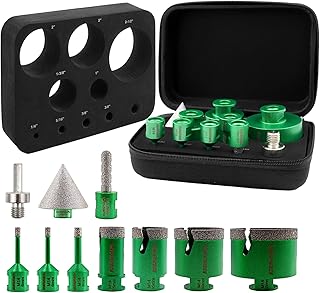 KURSTOL Diamond Core Drill Bits Kit - 7pcs 6...,