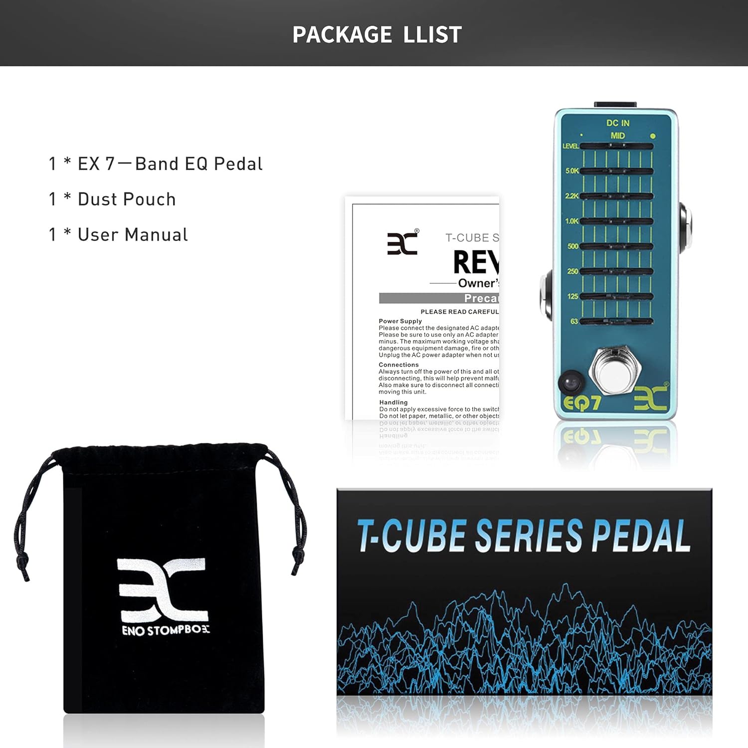 Buy EX 7 Band EQ Equalizer Mini Guitar Pedal Online at Lowest Price in