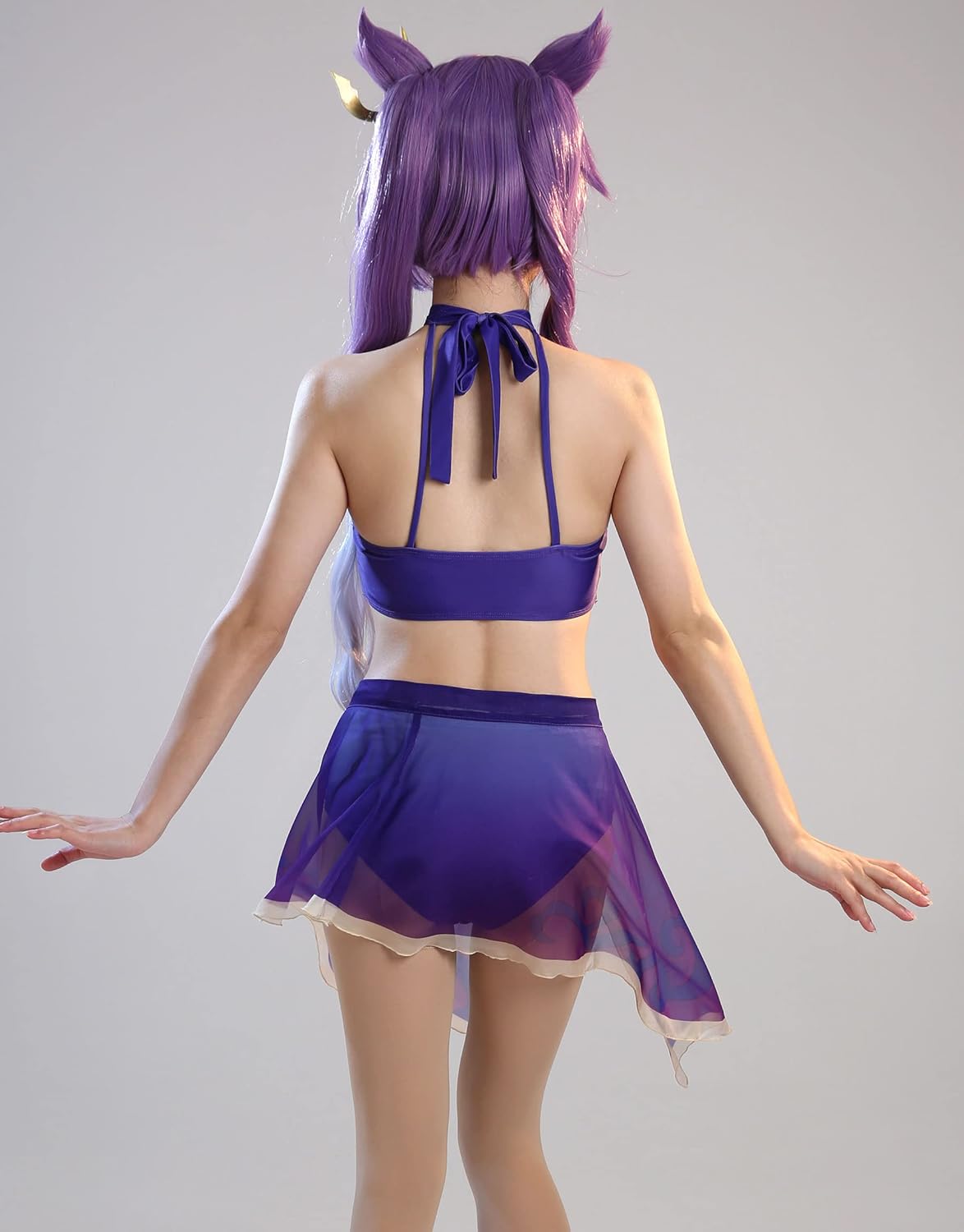 Vista 6 de haikyuu Traje de baño de dos piezas de anime para mujer, traje de baño de bikini Kawaii, sexy