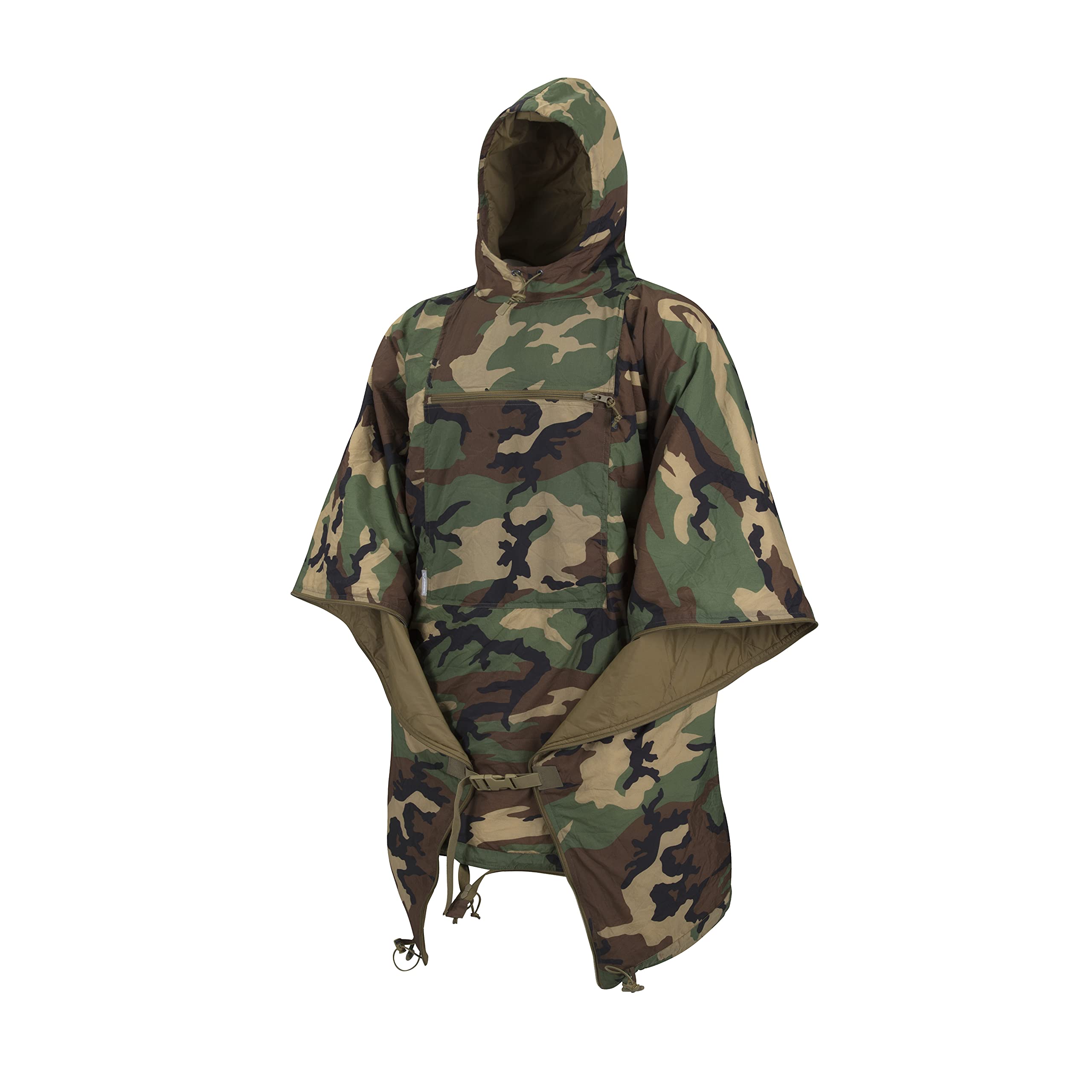 Helikon-Tex Helikon Swagman Roll Poncho Climashield Apex 67G Us Woodland