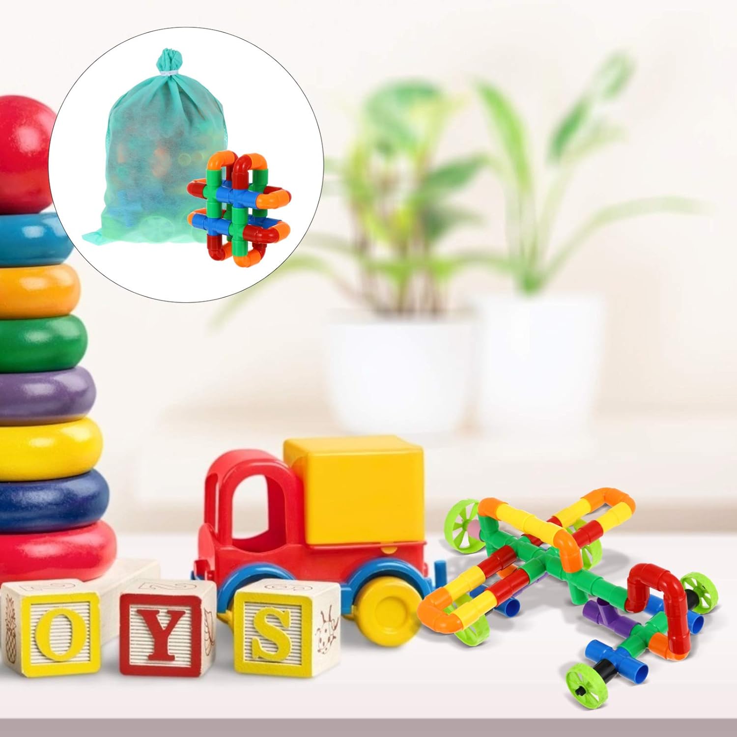 UPKOCH 1Set Stacking Playthings for Cognitive Development Educational for Boys Birthday
