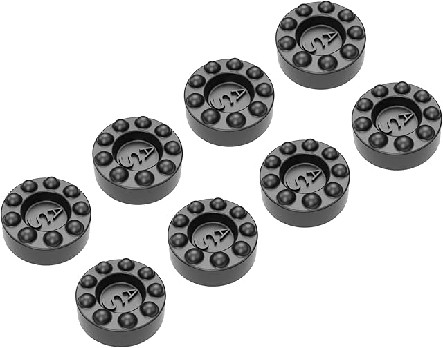 Set of 8 AudioSerenity ISO-9H Gel Speaker Isolation Pads