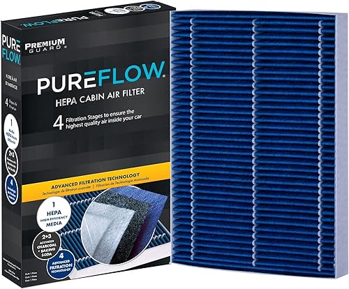 Miniatura 12 de Filtro de aire de cabina PG PC6176X Compatible con Dodge Charger 2011-2023, Chrysler 300 2011-2023, Dodge Challenger 2011-2023