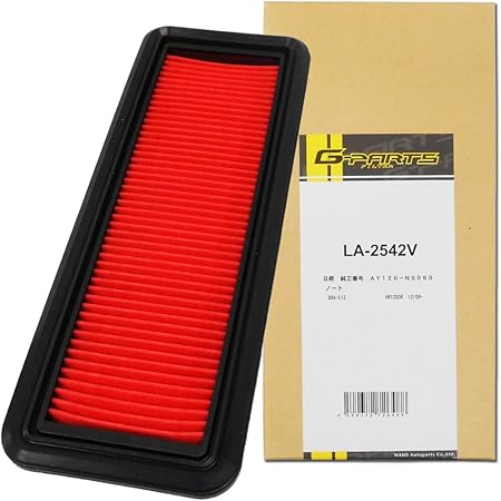 Amazon エアフィルター エアクリーナー 日産 ニッサン ノート E12 スーパーチャージャ用 La 2542v G Parts 純正 フィルターメーカー オリジナルブランド エアフィルター 車 バイク Amazon エアフィルター エアクリーナー 日産 ニッサン ノート E12 スーパーチャージャ用 La 2542v G Parts 純正 フィルターメーカー オリジナルブランド エアフィルター 車 バイク