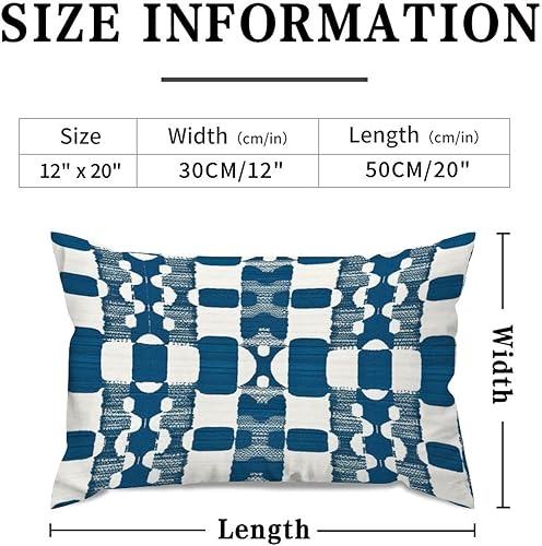 Miniatura 8 de ArogGeld Funda de cojín lumbar, funda de almohada geométrica naranja para casa de verano, funda de almohada geométrica de coral naranja, decoración