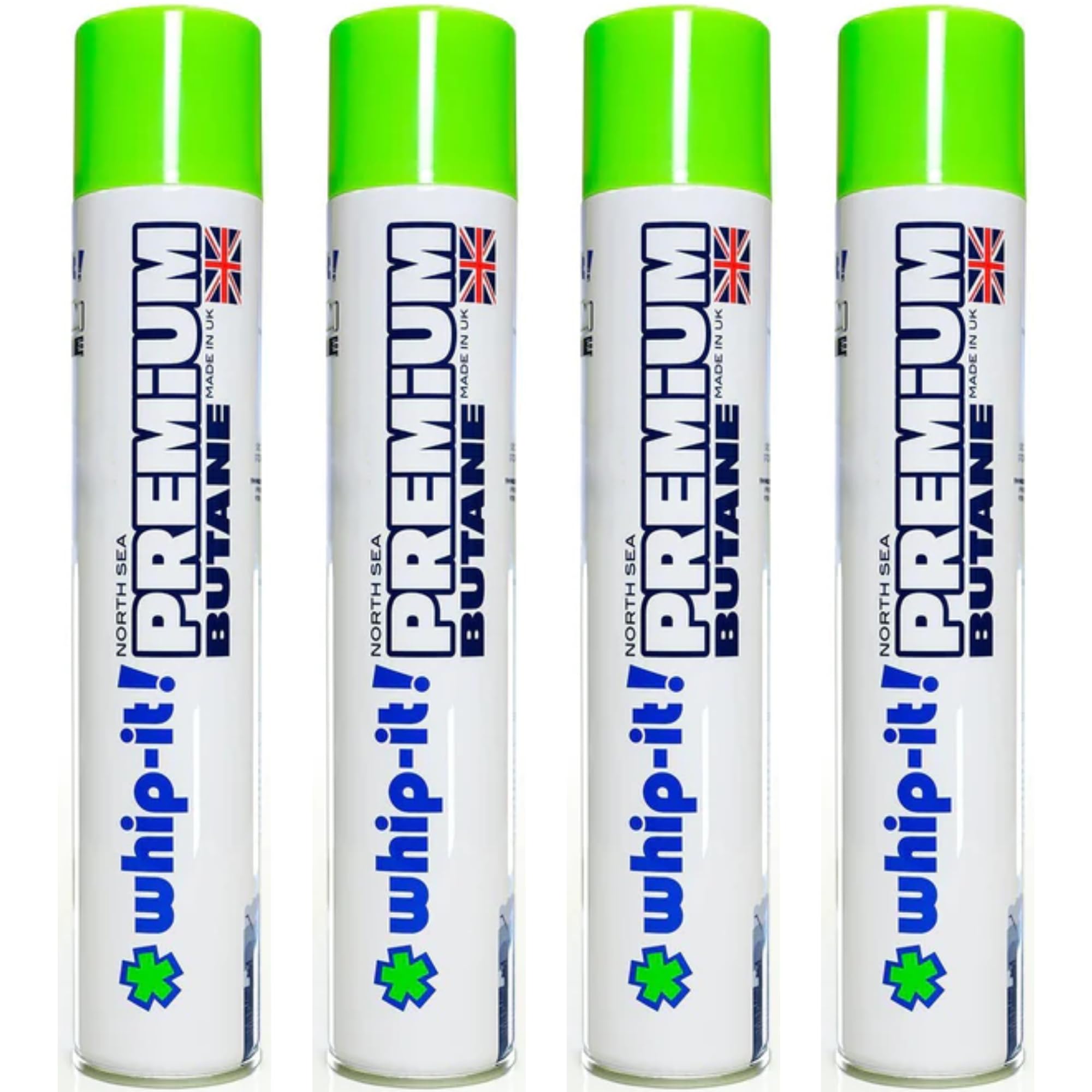 Amazon.com: Whip-It! Premium Butane Can 420ml (4 Pack), Virtually