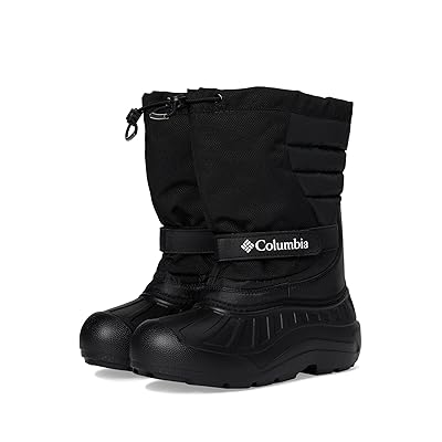 Columbia Kids Powderbugtm Snowlitetm (Toddler/Little Kid/Big Kid) Kids Shoes Black/White