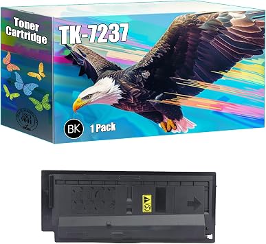 TK-7237 Toner Cartridge Compatible for Kyocera TASKalfa MZ4000i Printers, High Yield 35000 Pages, Bright Colors Clear Printing Black