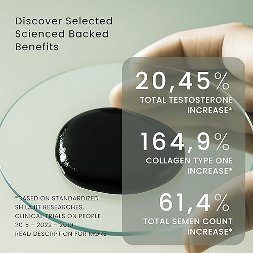 Miniatura 4 de Resina Shilajit pura del Himalaya  1.76 oz Shilajit orgánico para hombres y mujeres con ácido fúlvico y más de 85 minerales traza para energía,