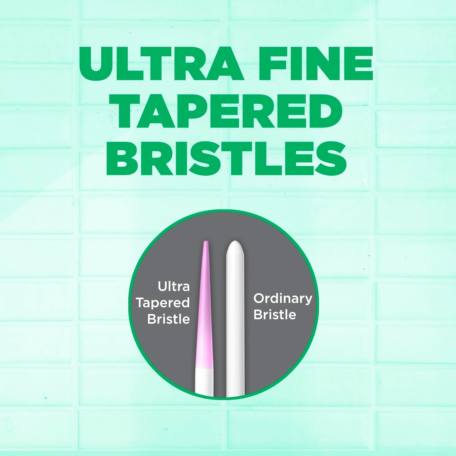 GUM Technique Deep Clean Sensitive Toothbrush, Compact Head & Ultra Soft Tapered Bristles for Adults with Sensitive, 1ct (12pk)