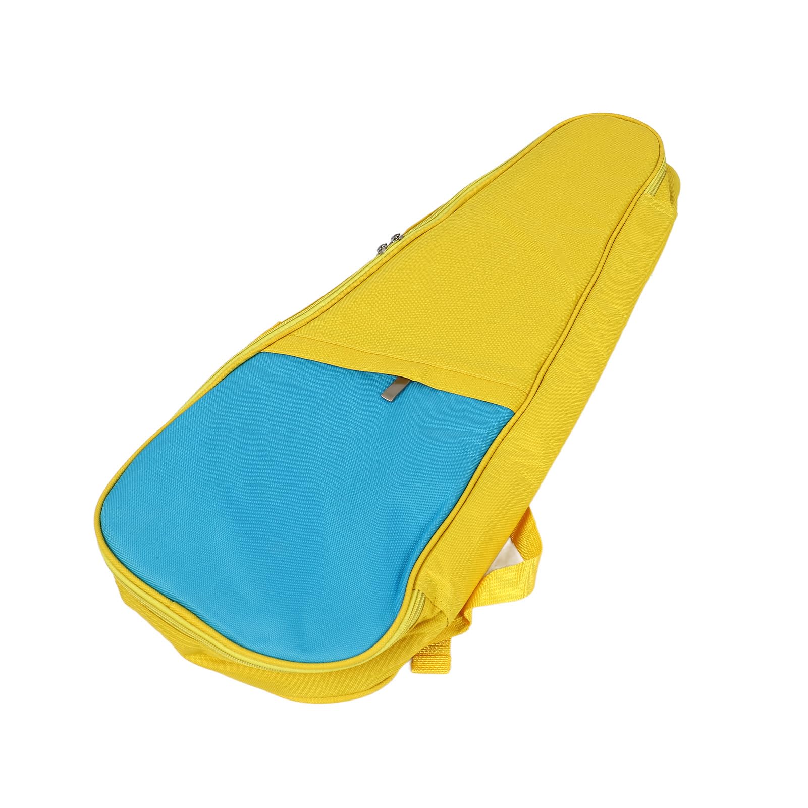 Custodia per Ukulele da 23 Pollici, Custodia per Zaino con Imbottitura Addensata in Cotone Stile Semplice con Tracolla Regolabile per Piccola Chitarra Ukulele (YELLOW)