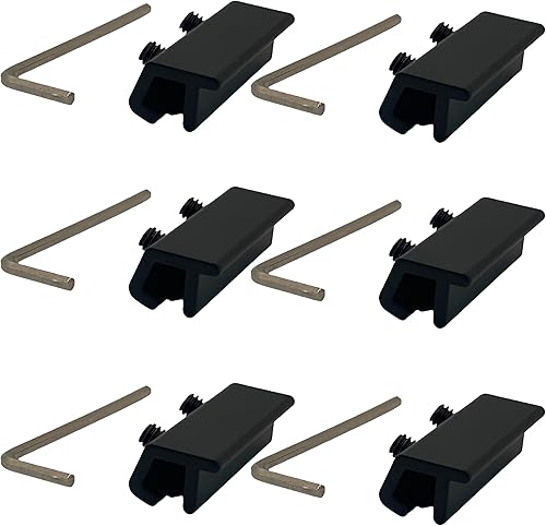 Miniatura 8 de NU-SET Cerradura  Cerradura deslizante resistente a manipulaciones  Cerradura de ventana de doble tornillo hexagonal para seguridad de ventana