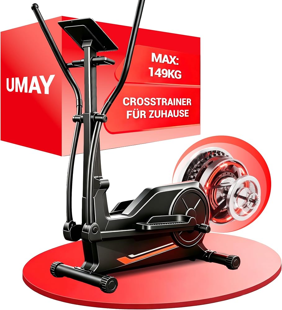 Vélo elliptique magnétique UMAY avec poignées cardio