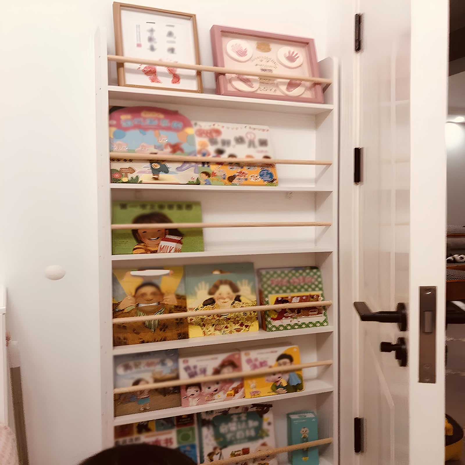 Generico Libreria Sottile per Camera da Letto e Soggiorno - Organizer per libreria Dietro la Porta