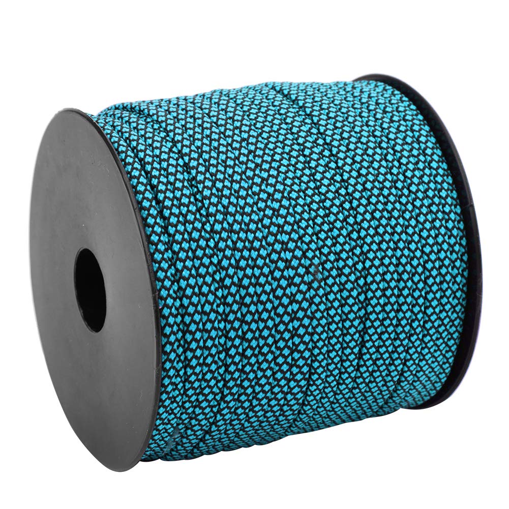 MAGT Core Paracord, 50 m, 4 mm grubości, 7-rdzeniowy, paracord, ratownictwo, smycz do namiotu, lina kempingowa, do plecionek bransoletek na zewnątrz, kolor niebieski