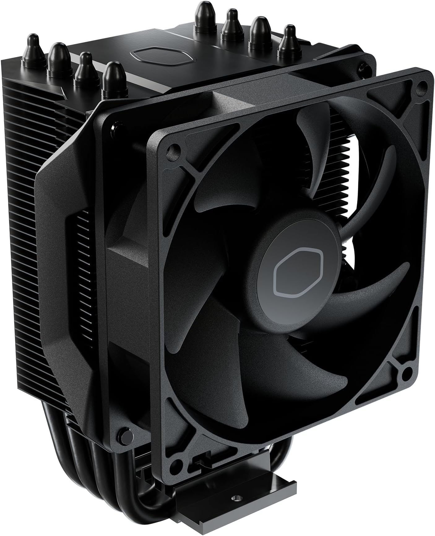 Cooler Master Hyper 411 Nano CPU Air Cooler, SickleFlow 92 PWM Fan, 4 Copper Heat Pipes, 136mm Tall, Sleek Top Cover, AMD Ryzen AM5|AM4, Intel LGA 1851|1700 Brackets