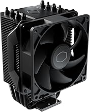 Cooler Master Enfriador de aire Hyper 411 Nano CPU, ventilador SickleFlow 92 PWM, 4 tubos de calor de cobre, 5.354 in de alto, cubierta superior elegante, AMD Ryzen AM5|AM4, Intel LGA 1851|1700