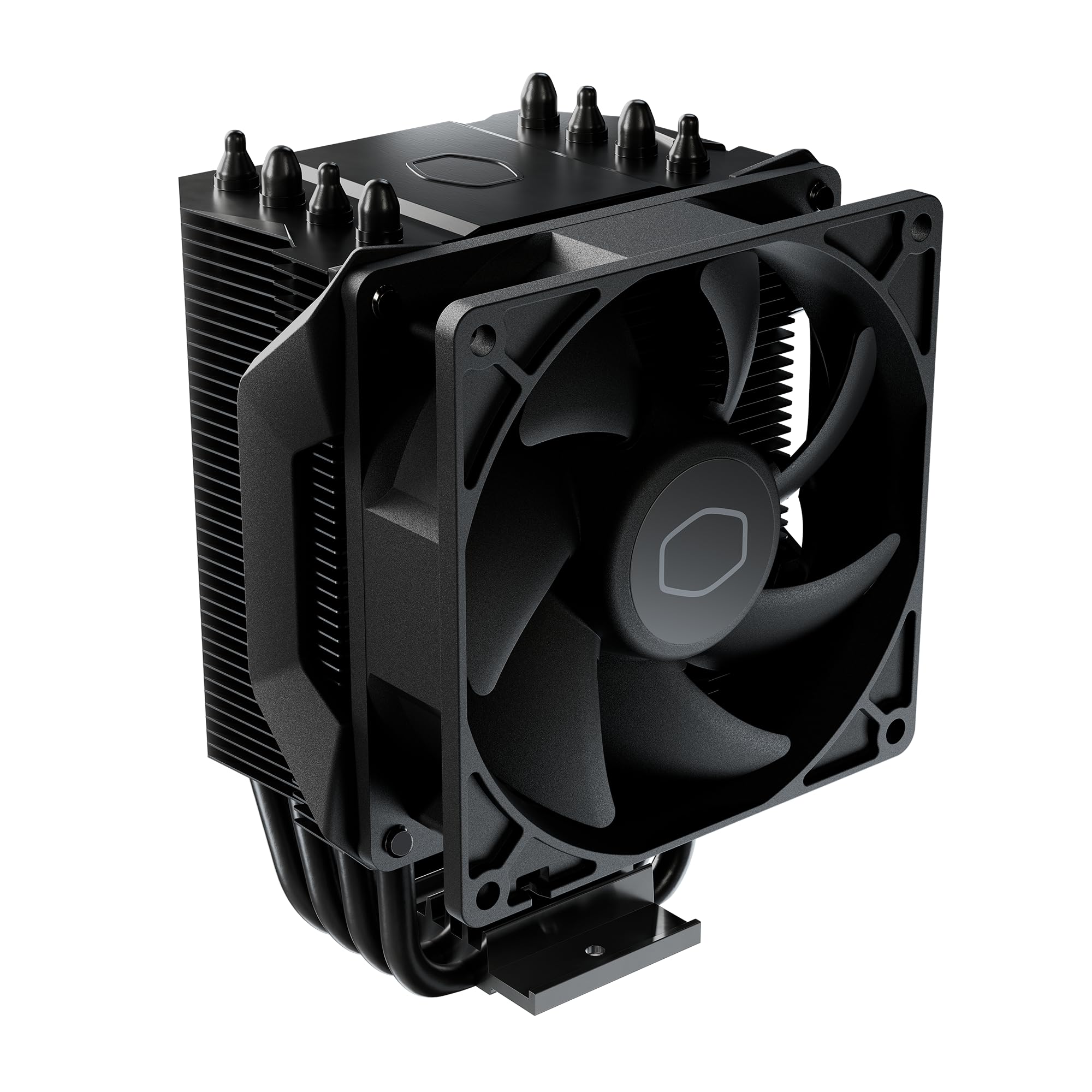Cooler Master Hyper 411 Nano CPU Air Cooler, SickleFlow 92 PWM Fan, 4 Copper Heat Pipes, 136mm Tall, Sleek Top Cover, AMD Ryzen AM5|AM4, Intel LGA 1851|1700 Brackets
