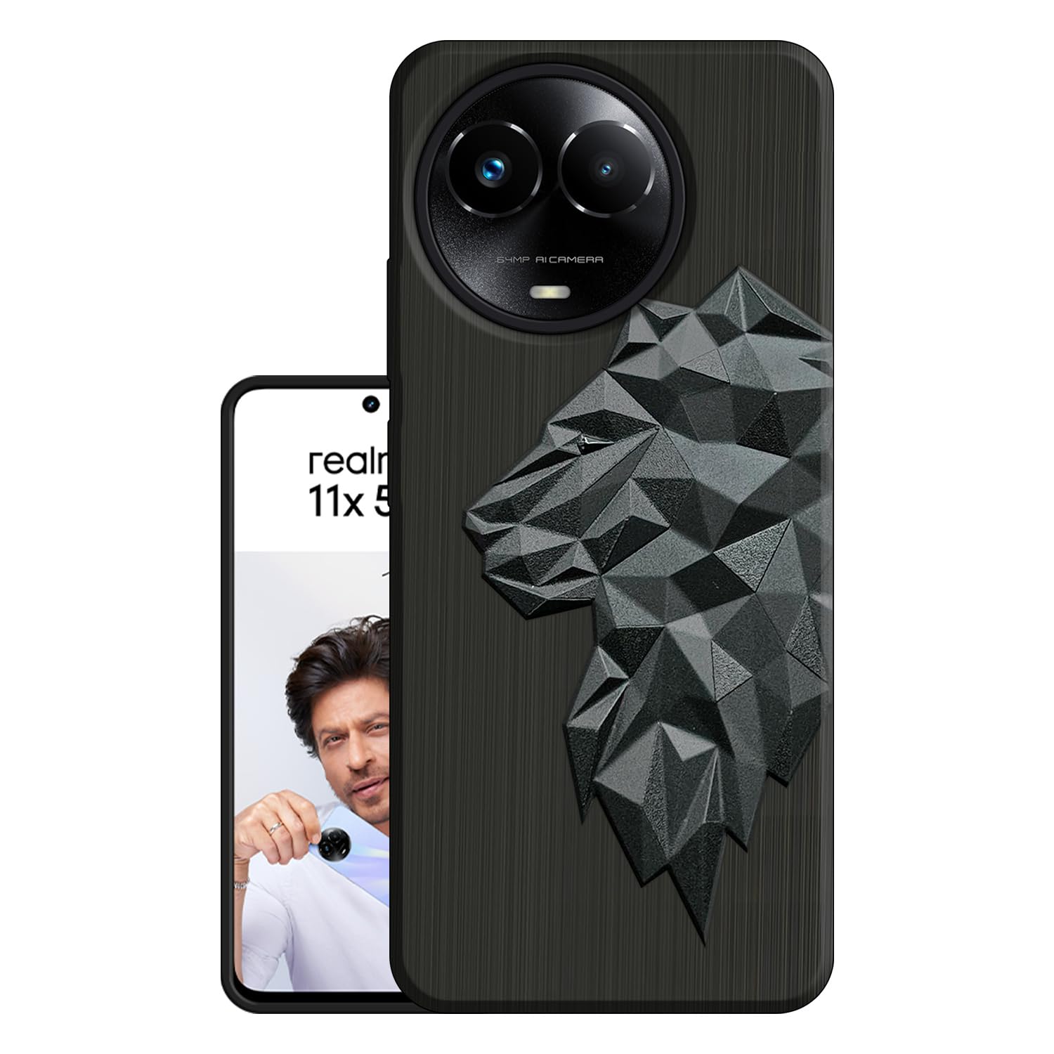 VIDO 3D Lion King Design Shockproof Anti-Scratch Soft Silicone Back Case Cover for Relame 11 5G / Realme 11x 5G/Realme C67 5G (B0CHYM7S3N) Amazon Price History, Amazon Price Tracker
