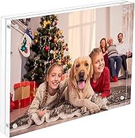 NIUBEE 8x10 Acrylic Photo Frame Double Sided Clear Frameless 20% Thicker Shatterproof UV Protected Modern Decor Gift