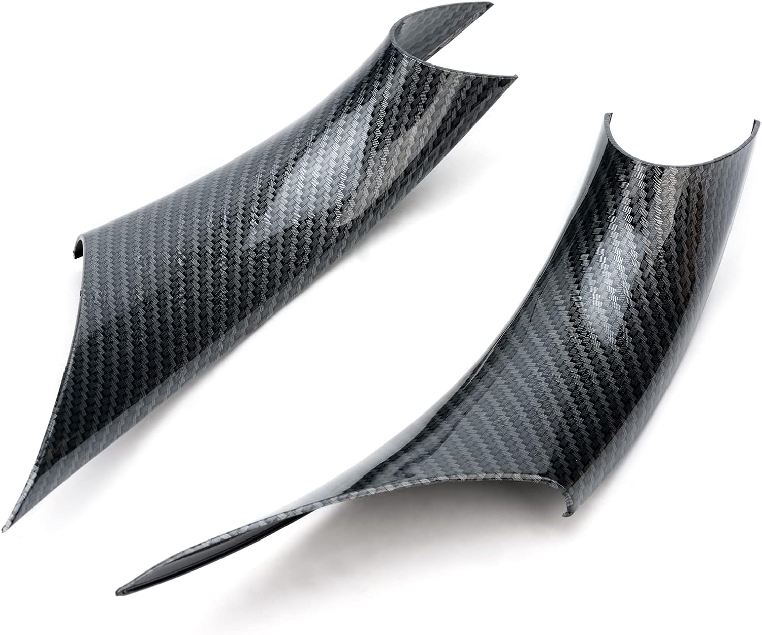 Gelunxin Door Pull Handle Cover for BMW 320,328,330,335,M3 2012-2018 & BMW 428, 435,M4 2014-2017 (Left Front+Right Front, Carbon Fiber)