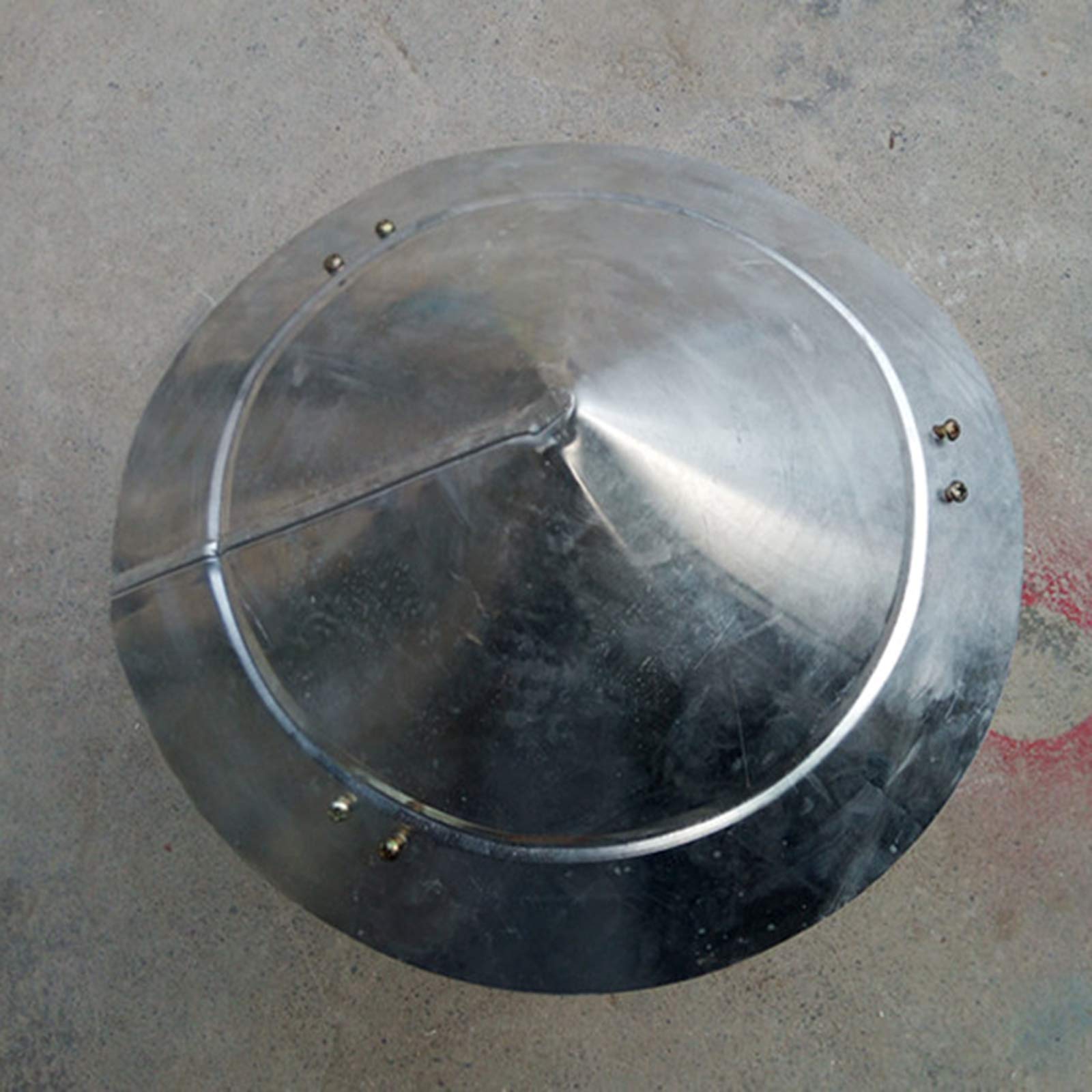 IBOWZ Sombrerete Chimenea Chimenea Tapa de Lluvia Estufa Chimenea Tubo de Escape Estufa de calefacción Chimenea Chimenea Estufa de Tierra Chimenea Tapa de Lluvia Aluminio, 7,9 Pulgadas